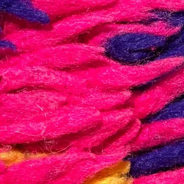 Deep Rose Red color swatch from the Azilal collection, a vivid pink-red shade.