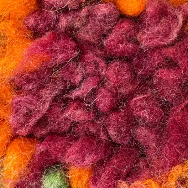 A deep burgundy color swatch, labeled Deep Burgundy, with the hex code 9d2c47, matching