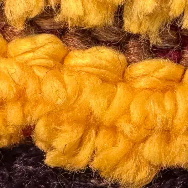 Deep orange diamond symbol