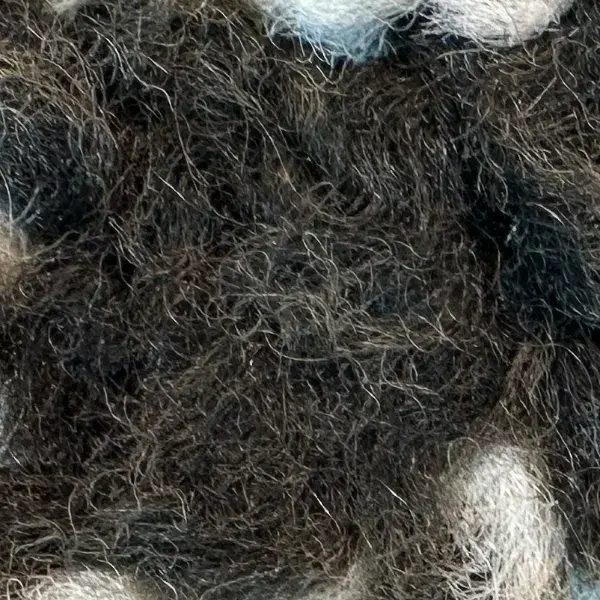 Dark olive gray neutral color swatch for rug.