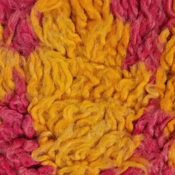 Mustard gold color swatch from the orange family.