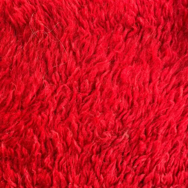Vivid red color swatch from the Boujad collection, a bright red tone in the red family.