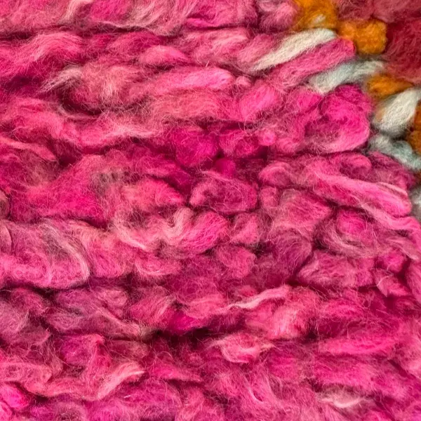 Deep rose pink color swatch from the pink family.