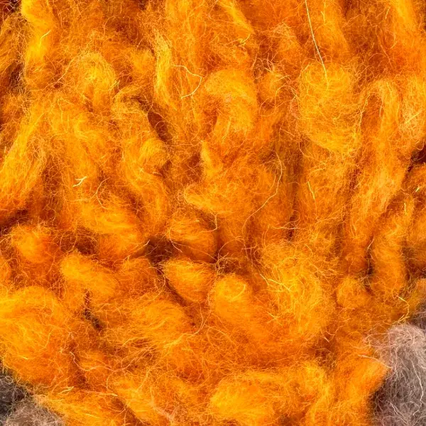 A color swatch labeled "Warm Orange" from the TALSINT product line, showing a bright, warm shade of